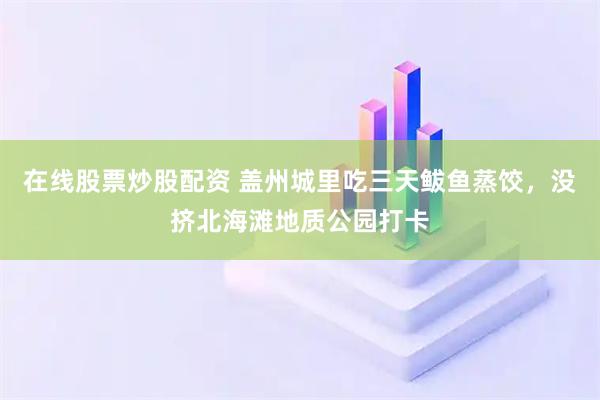 在线股票炒股配资 盖州城里吃三天鲅鱼蒸饺，没挤北海滩地质公园打卡